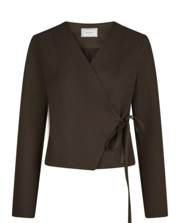 Neo Noir Bluse Simmi Dark Brown