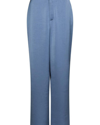 Neo Noir Bukser Emmett Heavy Sateen Smoke Blue