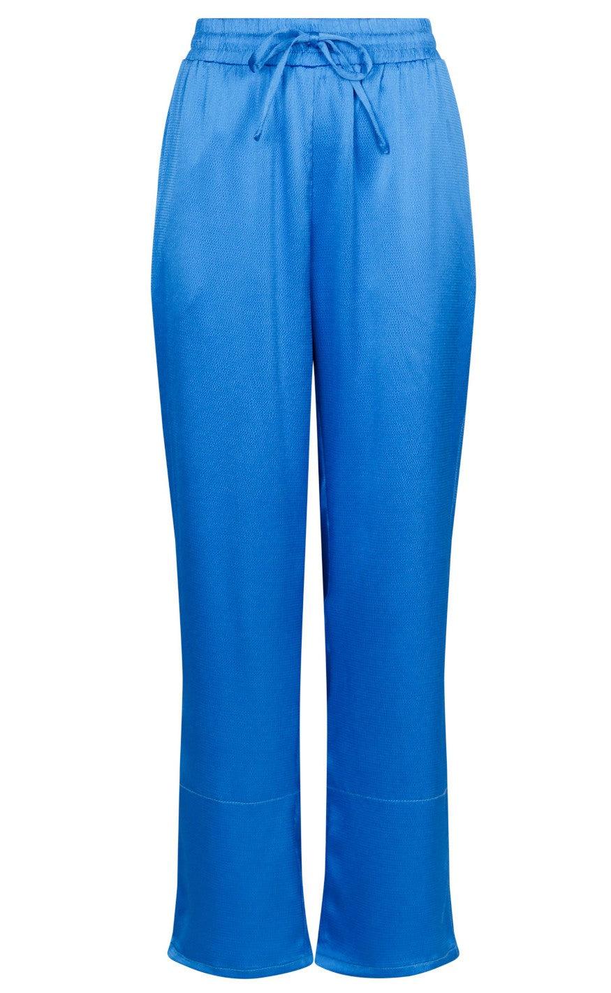 Neo Noir Bukser Kuli Crepe Blue