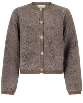 Neo Noir Cardigan Limo Fluffy Iron