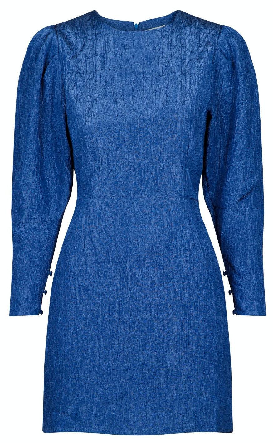 Neo Noir Kjole Anne Structure Blue