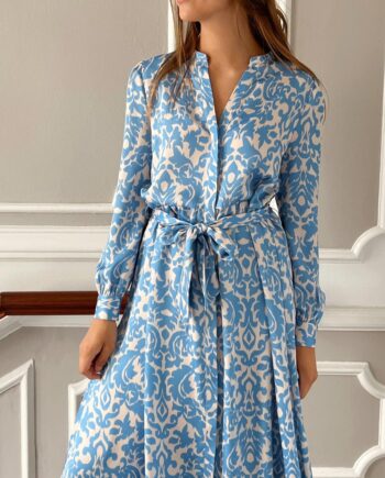 Neo Noir Kjole Cillan Light Blue