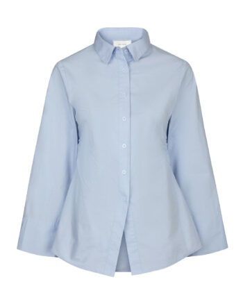 Neo Noir Skjorte Caroli Light Blue
