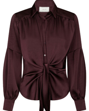 Neo Noir Skjorte Naja Burgundy