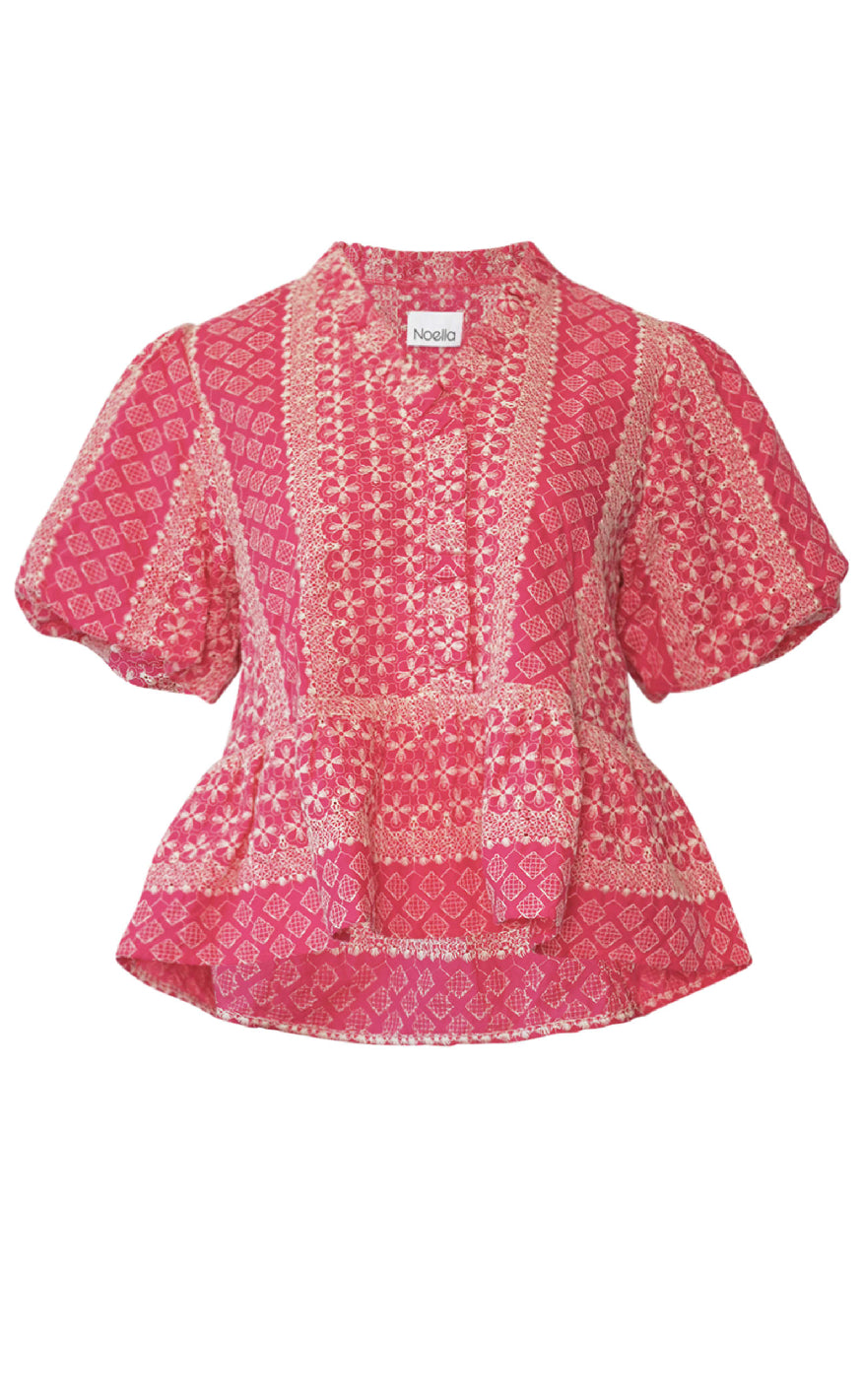 Noella Bluse Lorraine Pink Sugar