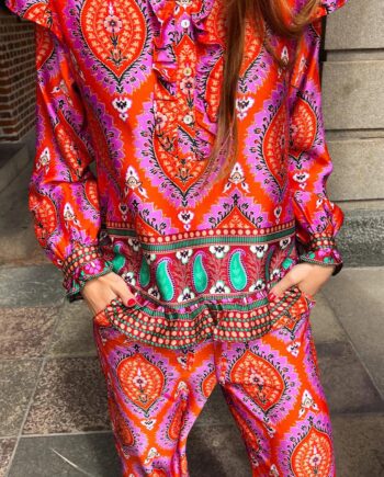 Noella Bluse Reno Trisha Print