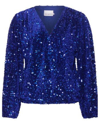 Noella Bluse Teagan Royal Blue