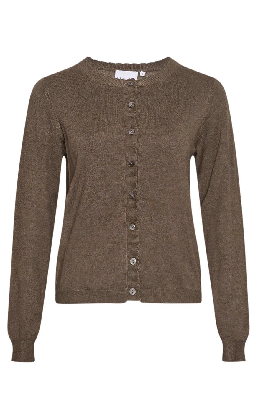 Noella Cardigan Ayla Brown