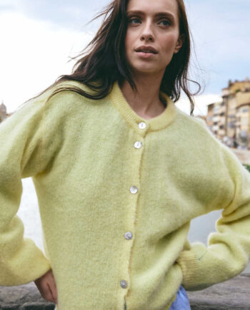 Noella Cardigan Kae Light Yellow