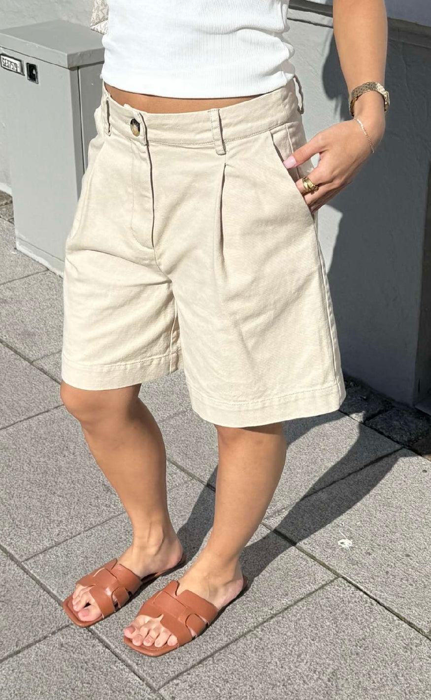 Noella Shorts Lettie Ivory