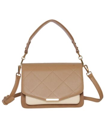 Noella Taske Blanca Multi Compartment Taupe Off White Rose Mix