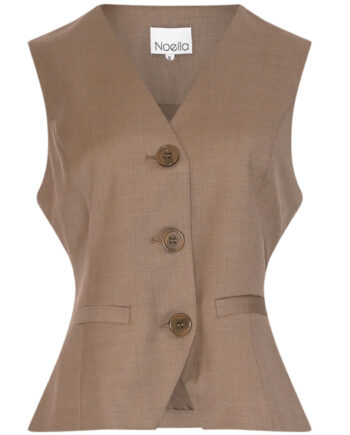 Noella Vest Kasaundra Timber Brown