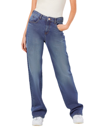 Noisy May Dame Jeans Medium Blue Denim 30 32