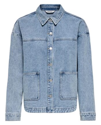 Only Jakke Ferbie Light Blue Denim