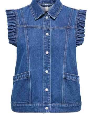 Only Top Kennedy Medium Blue Denim