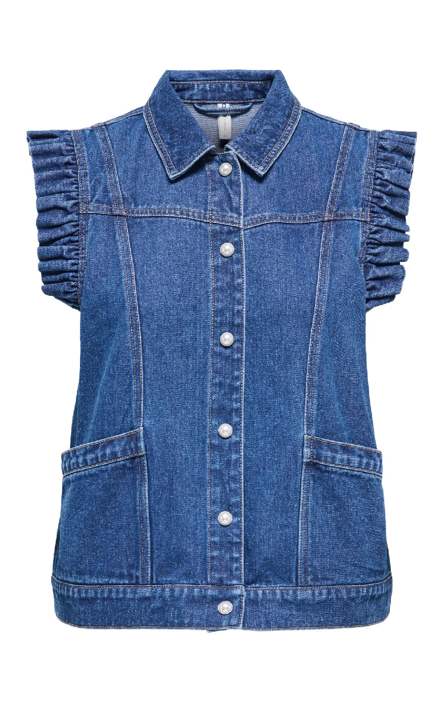Only Top Kennedy Medium Blue Denim