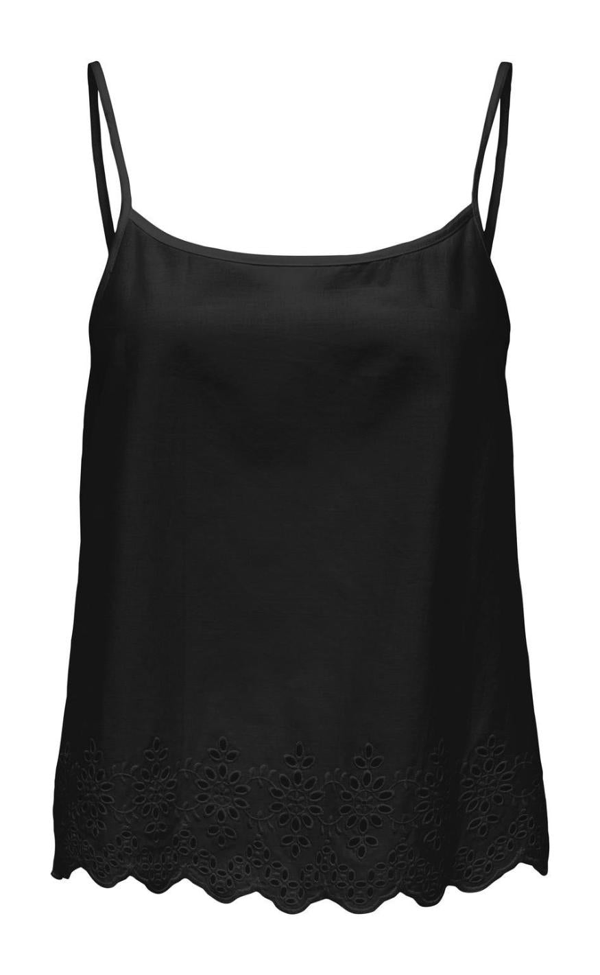 Only Top Lou Singlet Black