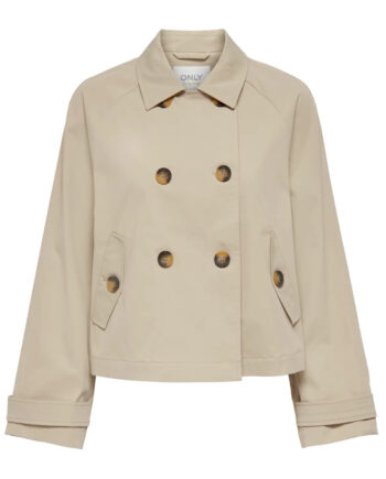 Only Trenchcoat April Oxford Tan
