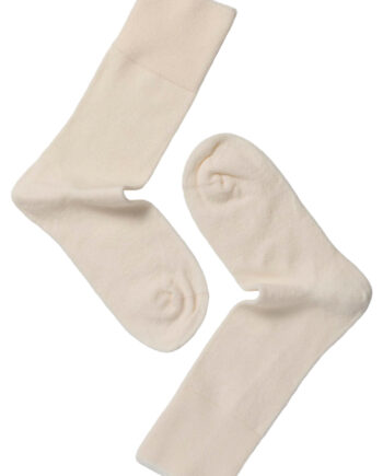 Oroblu Strømper Note Fine Wool Comfort Top Offwhite