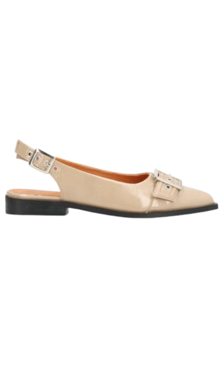 Phenumb Ballerina Want   Leather Patent Nougat