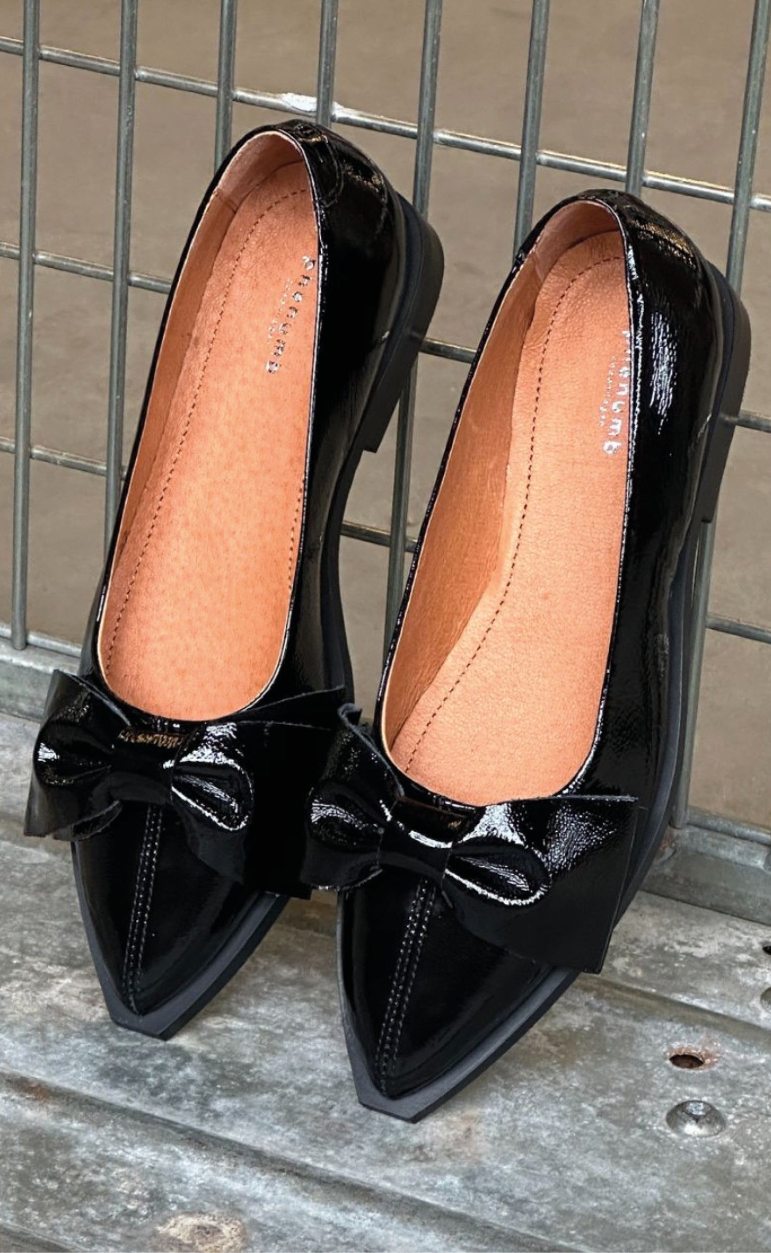 Phenumb Loafers Imagine   Black Leather Patent