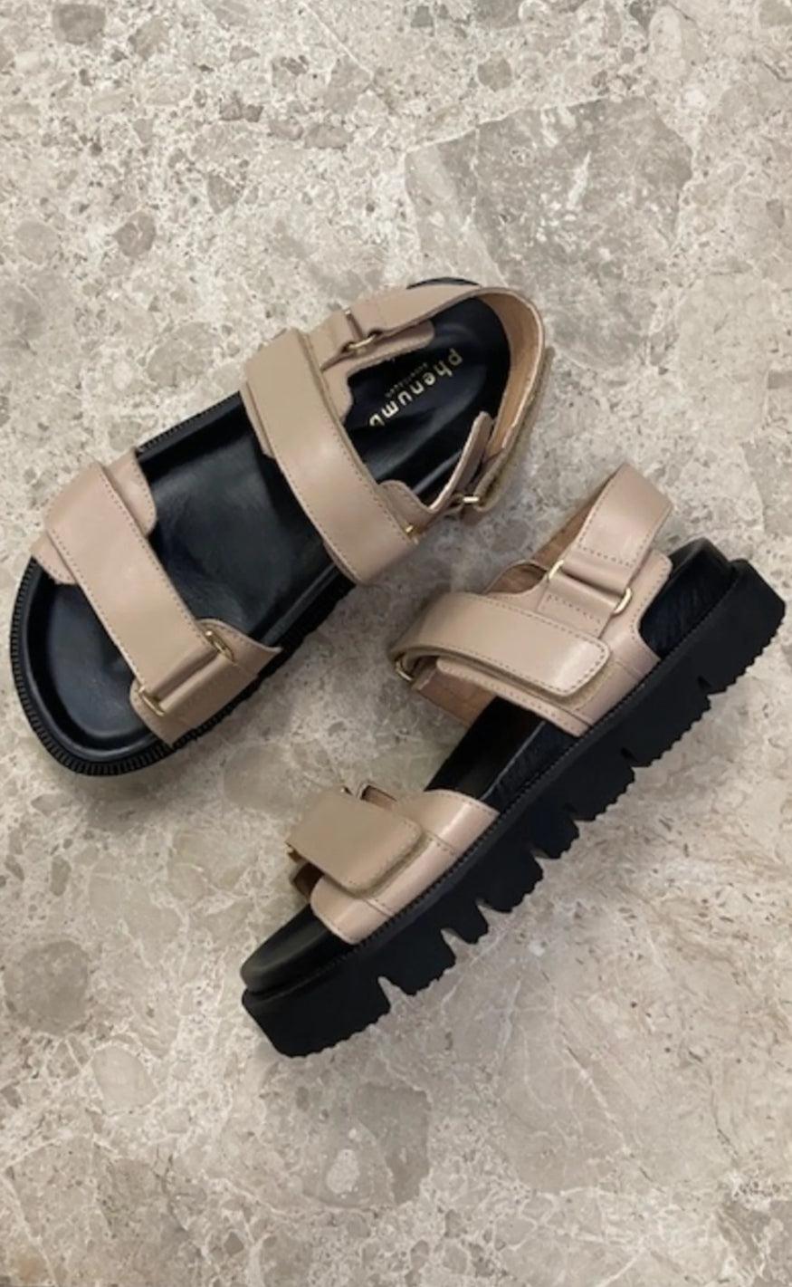 Phenumb Sandaler  Odele Beige