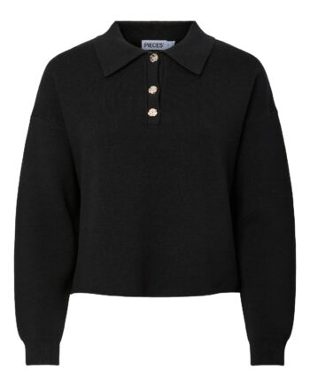 Pieces Strik Jassy Black