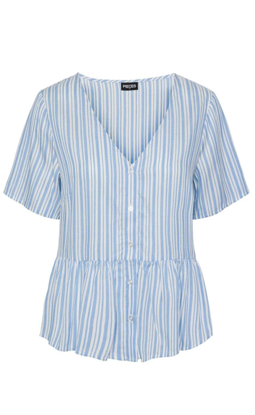 Pieces Top Alvina Blue Bell