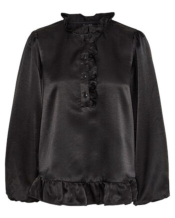Pieces Top Nessa Black