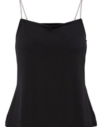 Pieces Top Silje Black