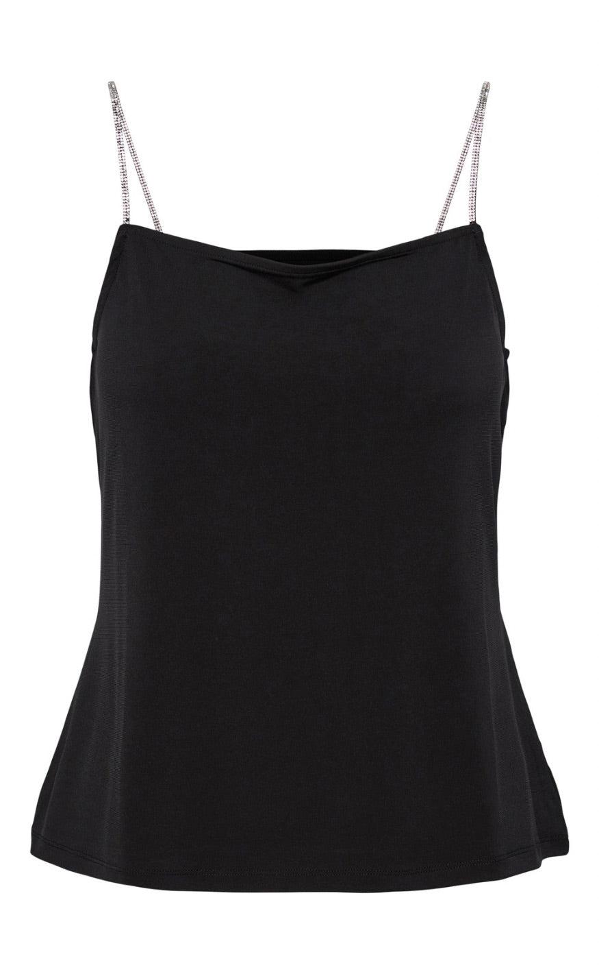 Pieces Top Silje Black
