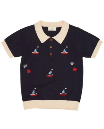 Polo    Både Cream Navy 92