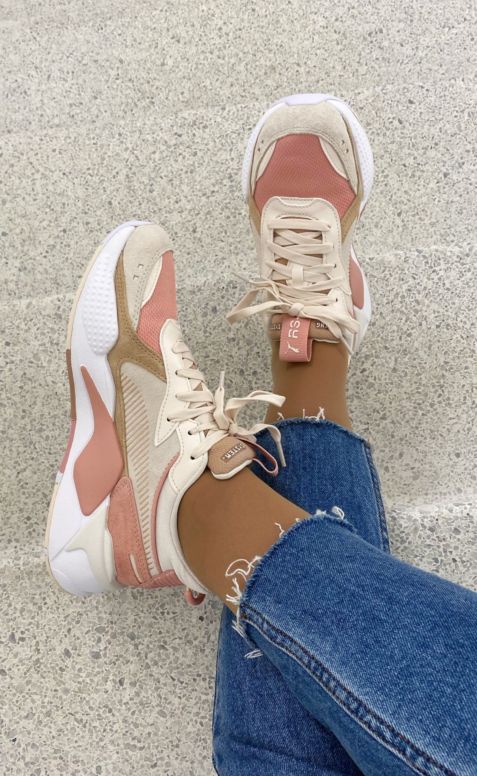 Puma Sneakers Rs- Reinvent Wn Rose-pastel Parchment