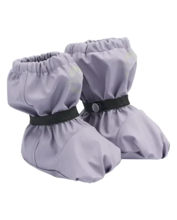 Regnovertræks Footies Pu    Fleece Lavender Gray 86
