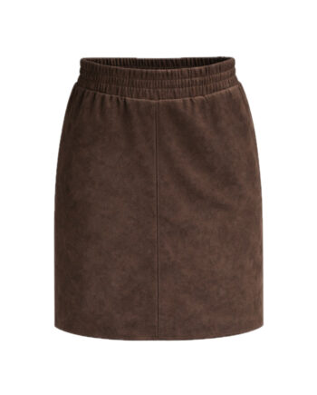 Say Ina Copenhagen Nederdel Kathi Suede Dark Brown