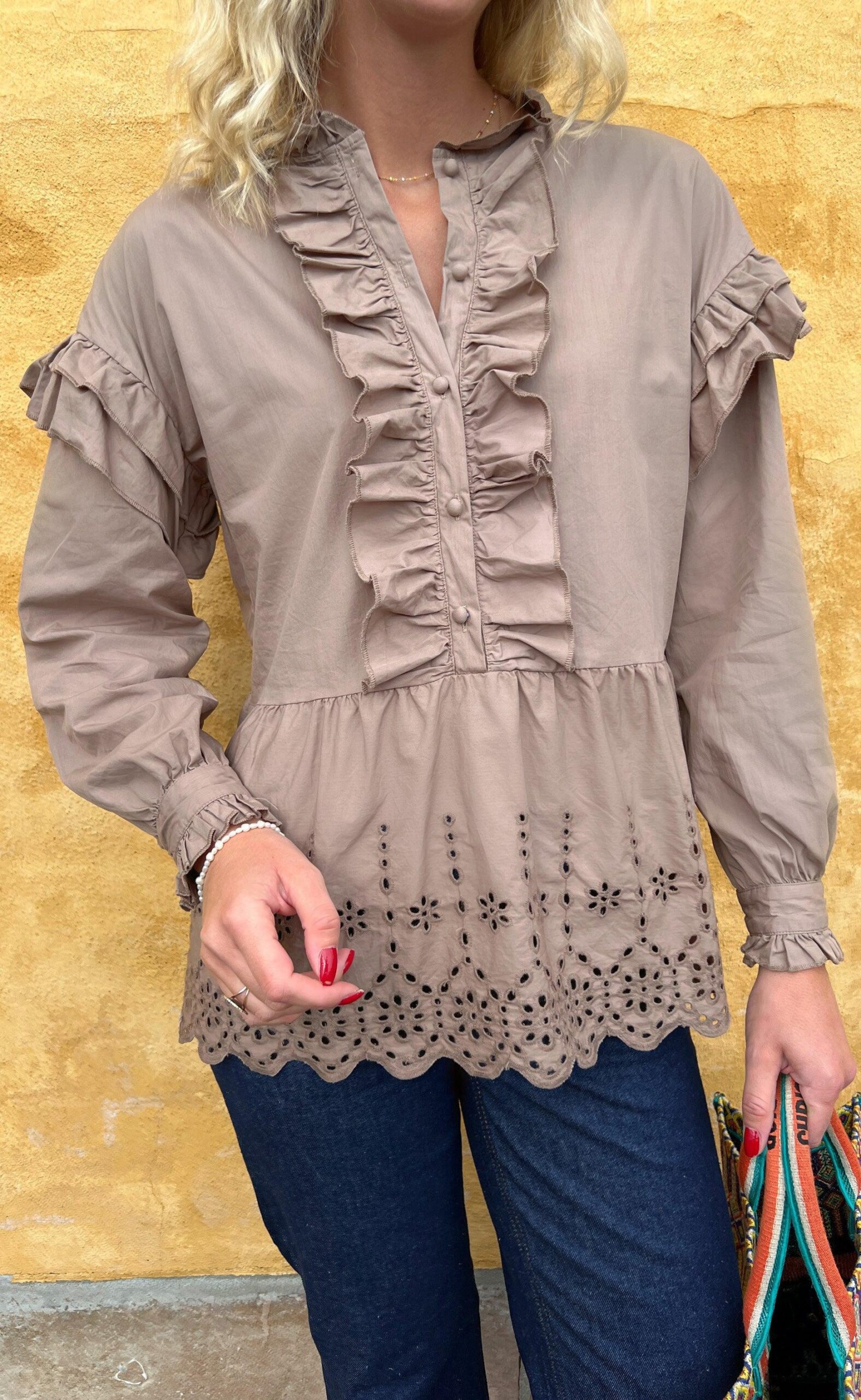 Say Ina Copenhagen Skjorte Frida Brown