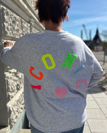 Say Ina Copenhagen Sweatshirt Iconic Grey