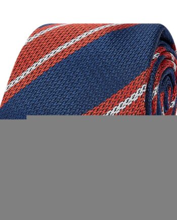 Silk Blend Large Stripe Tie
