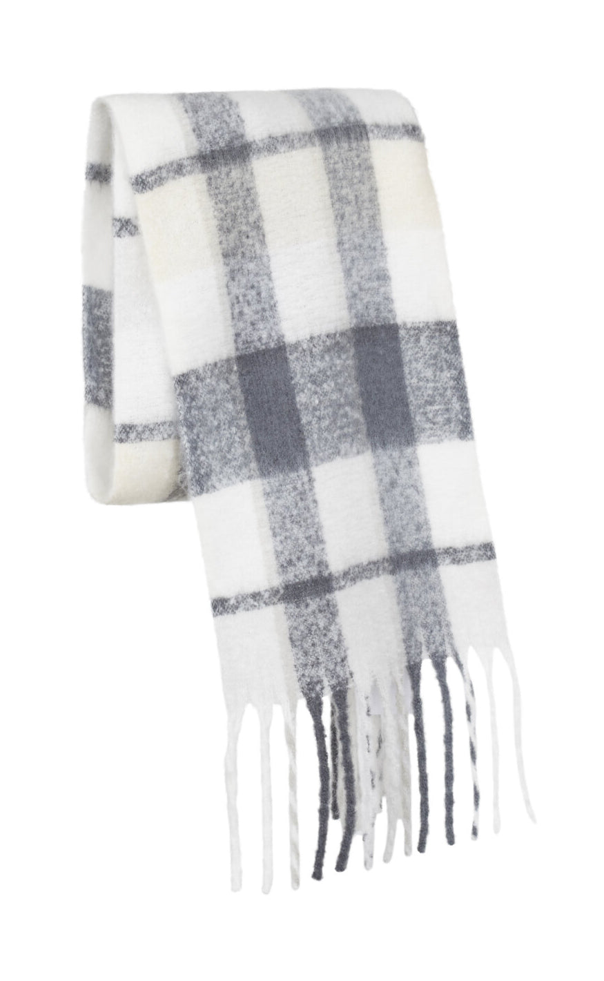 Sisters Point Tørklæde Scarf-497 Grey Check