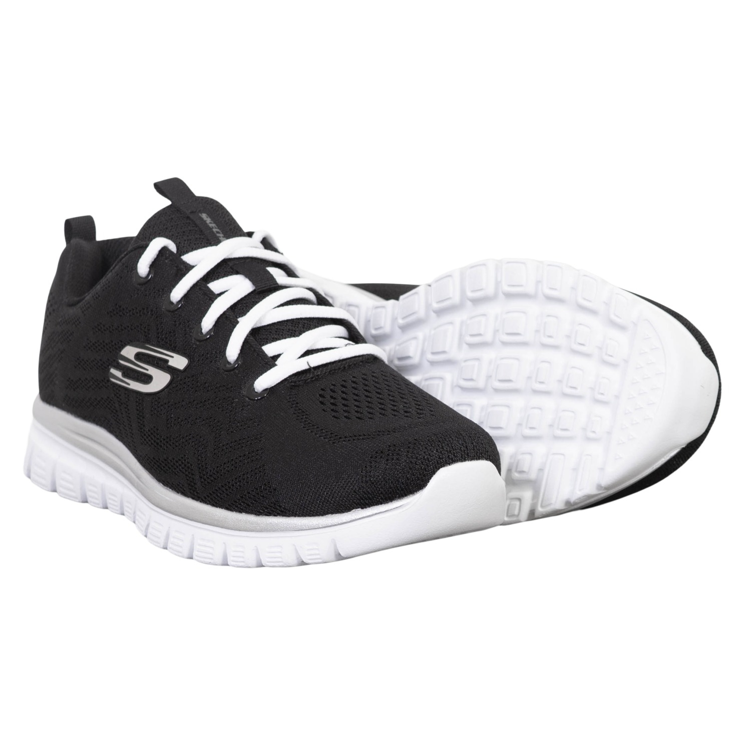 Skechers Dame Sneakers Bkw 37