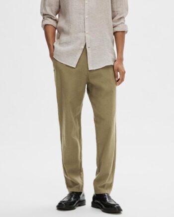 Slh172-slimtape Brody Linen Pant No