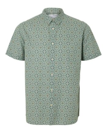 Slhregnew-linen Shirt Ss Class