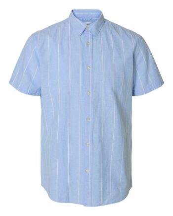 Slhregnew-linen Shirt Ss Class