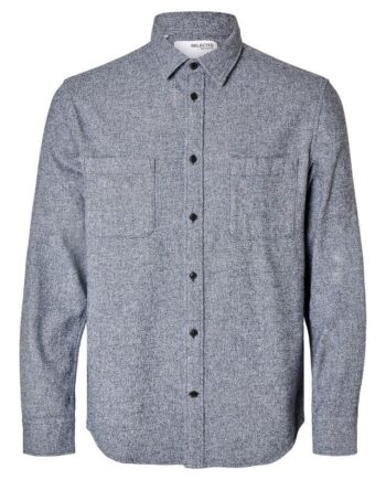 Slhregowen-grindle Check Shirt Ls