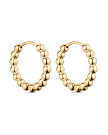 Smykkeli Copenhagen øreringe Emily Small Gold Colour