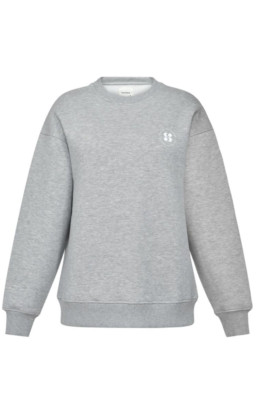 Sofie Schnoor Sweatshirt Snos400 Grey Melange