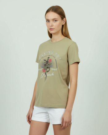 Steenholt Ass Dame  -shirt P5 Cobblestone
