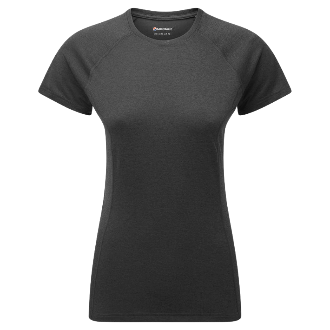 -shirt Dame Montane Dart Shirt Sort