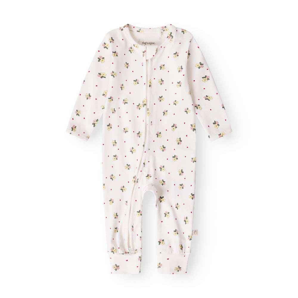 That Apos   Mine Elliotte Onesie Sweetheart Petals 50cm 0m