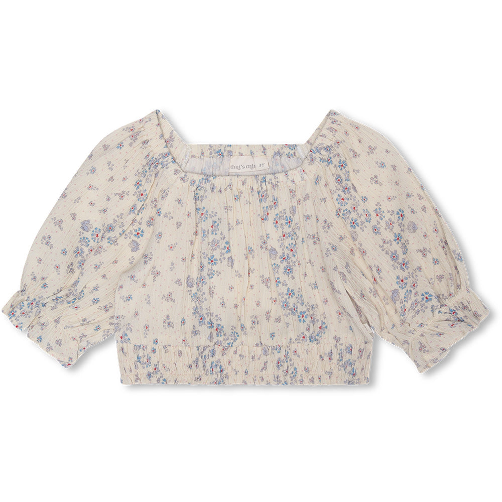 That Apos Mine Helen Top Sprinkles Hearts Yellow 98cm 3y